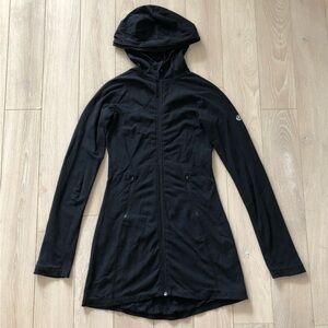 Lululemon Reversible Midi Length Jacket in Black